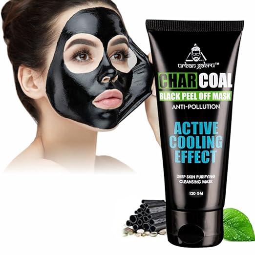 Latest Deal On UrbanGabru Charcoal Black Peel Off Mask for Men & Women - Dealsified
