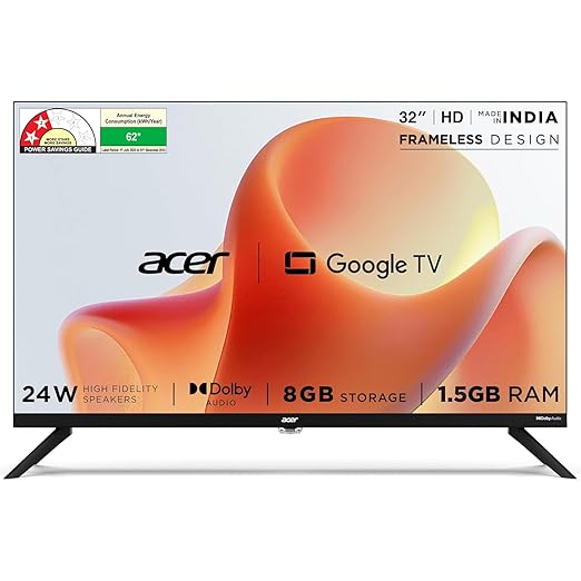 Latest Deal On acer 80 cm (32 inches) G Plus Series HD Ready LED Smart Google TV - Dealsified