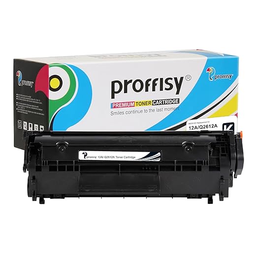 proffisy 12A Toner Cartridge Q2612A High Yield Cartridge Compatible with HP LaserJet Latest Deal On proffisy 12A Toner Cartridge Q2612A High Yield Cartridge Compatible with HP LaserJet - Dealsified