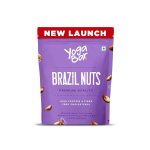 Yogabar Premium Brazil Nuts 250g, High Protein and Fibre, Zero Cholesterol, Ethically Sourced