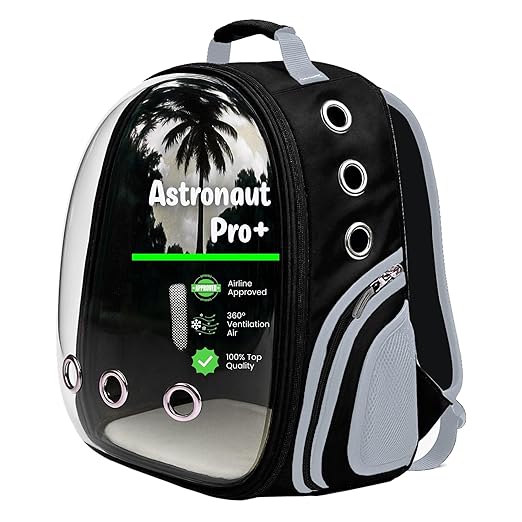 Latest Deal On Buraq Astronaut Pro Pet Carrier Backpack - Dealsified