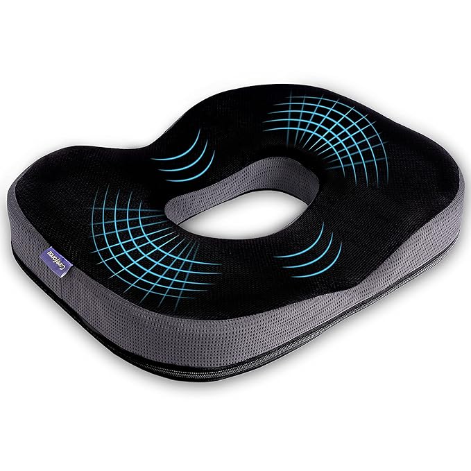 Latest Deal On Careforce Donut Pillow for Tailbone Pain Orthopedic Coccyx Cushion for Tailbone Pain for Sitting - Dealsified