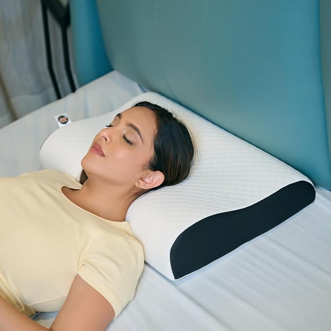Latest Deal On Memory Foam Cervical Neck Pillow - Dealsified