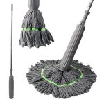 Mop for Home Cleaning Floor 2 in 1 Dehydrated Floor Cleaning Mop Stick