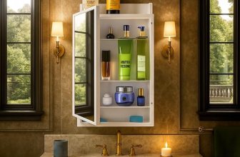 PARASNATH Rich Look Bathroom Mirror Cabinet