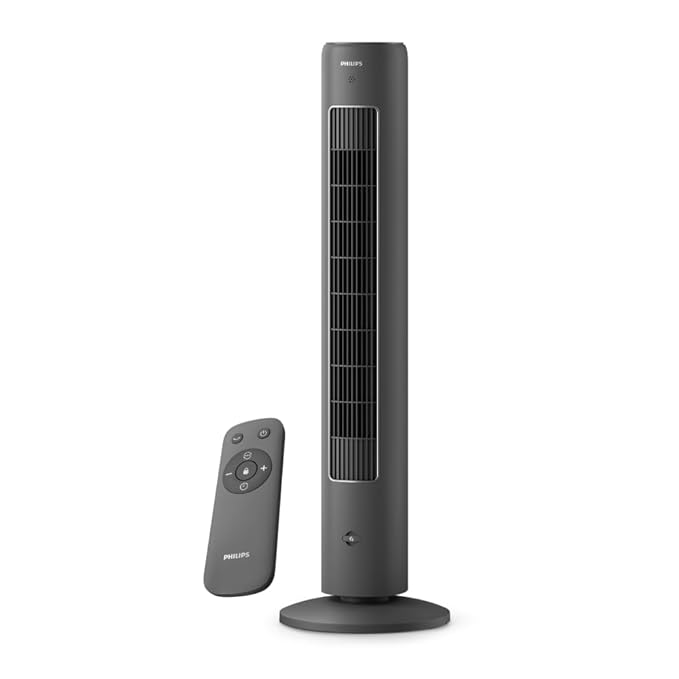 Latest Deal On PHILIPS CX 5535/11 High Performance Bladeless Technology Tower Fan - Dealsified