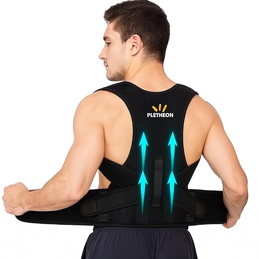 Latest Deal On PLETHEON Posture Corrector Belt for Men & Women - Dealsified