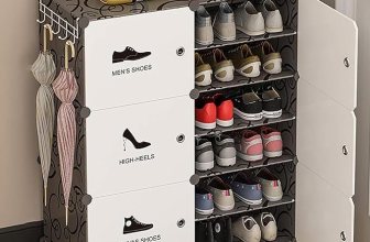 Shoe Rack Plastic for Home- Slipper Stand, Chappal Stand