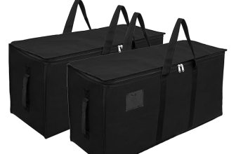 Storite 2 Pack Jumbo Super-Size 90 L Canvas Moisture Proof MultiPurpose Heavy Duty Storage Bag