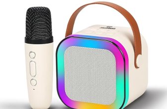 Wembley Rechargeable Karaoke Mic with Speaker for Singing