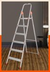 Bathla Safex 6-Step Foldable Aluminium Ladder for Home