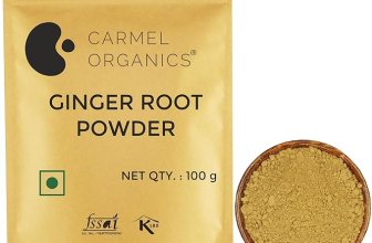 CARMEL ORGANICS Ginger Dried Root Powder