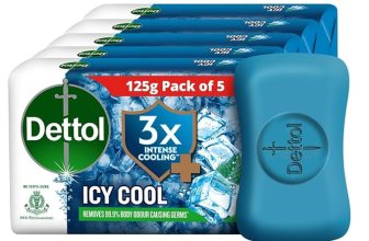 Dettol Icy Cool Bathing Soap Bar With 3x intense cooling