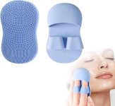 Face Scrubber for Women and Men, Silicone Face Cleansing Brush