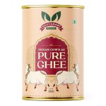 Gavyamart Indian A2 Cow Ghee 100% Pure Non GMO – Made of kankrej Organic Cow Ghee (1L)