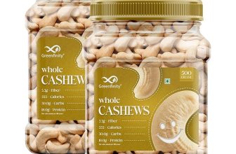 GreenFinity Premium Cashew Nuts 500g [500g x 2]