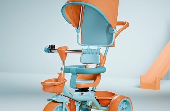 Lifelong Kids Parental Control Tricycle with Canopy