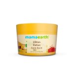 Mamaearth Ubtan Detan Face Pack with Turmeric & Saffron for Normal to Oily Skin 200 g