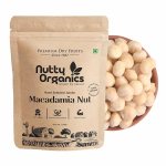 NUTTY ORGANICS Macadamia Nuts – 250 GM