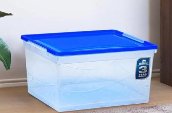 Nilkamal 50 Litre Multipurpose Storage Box with Lid and Handles for Clothes