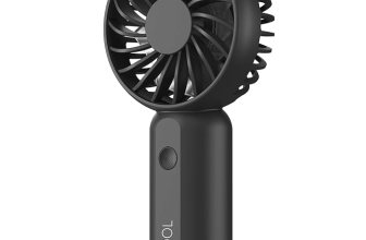 Portable Mini Fan – Rechargeable Hand Fan with 3 Adjustable Speeds