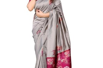Sidhidata Women’s Kanjivaram Banarasi Soft Silk Saree