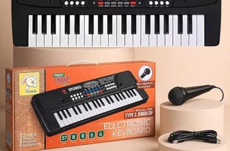 Storio Kids Piano Keyboard with Mic