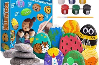 Storio Rock Painting Kit with Googly Eyes