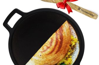 The Indus Valley Super Smooth Cast Iron Tawa