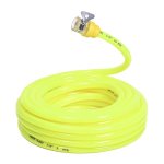 UGAOO Flexi Water Hose PVC Pipe with Leak-Proof Tap Adaptor (10 m)