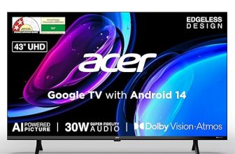 acer 108 cm (43 inches) Ultra I Series 4K Ultra HD Smart LED Google TV