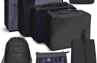 8 Pcs Packing Cubes for Travel, Travel Organizer Bags for Luggage