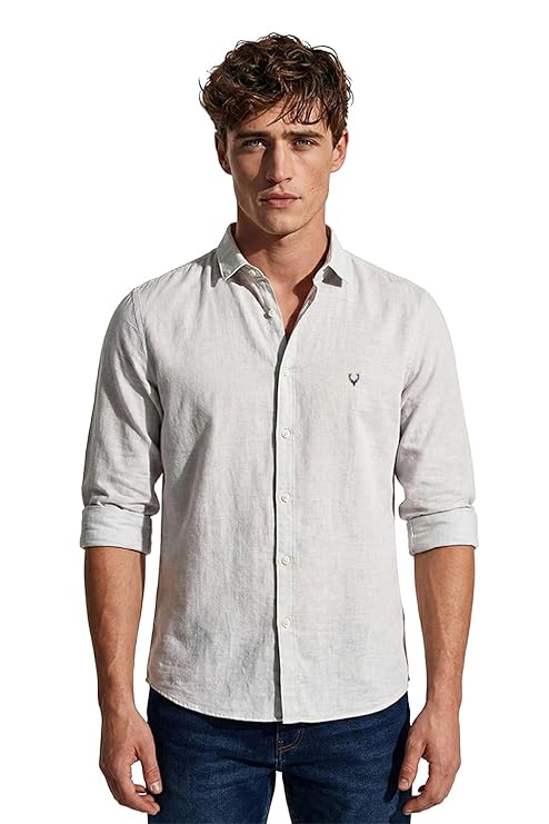 Latest Deal On Allen Solly Men’s Casual Shirt - Dealsified