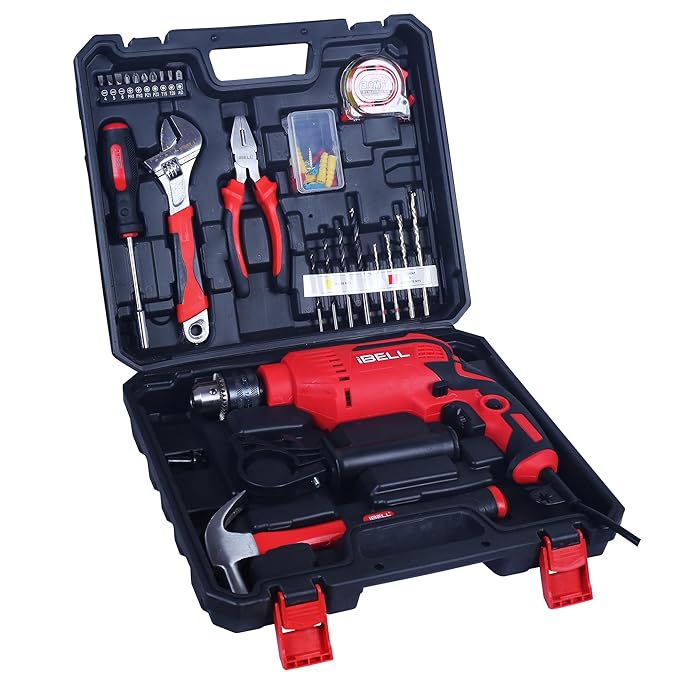 Latest Deal On BELL Professional Tool Kit with Impact Drill - Dealsified