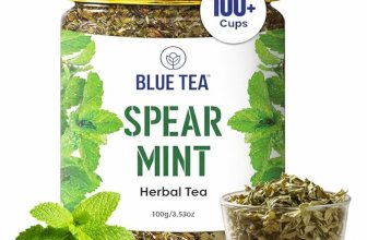 BLUE TEA – Spearmint Herbal Tea – 100 gm -100 Cups