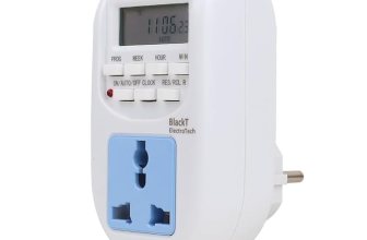 Blackt Electrotech BT41P 230V 10A Digital Programmable Timer Socket Plug