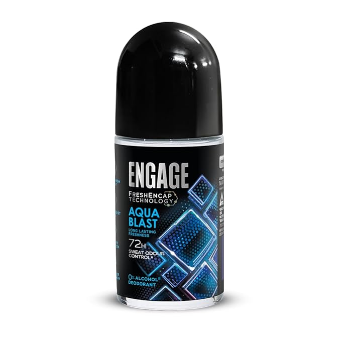 Engage Aqua Blast Underarm Roll On Deo for Men Latest Deal On Engage Aqua Blast Underarm Roll On Deo for Men - Dealsified