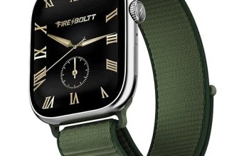 Fire-Boltt Ninja X Ring Smart Watch with 1.96” Large Display, Bluetooth Calling