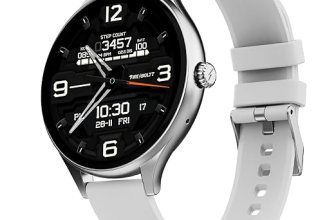 Fire-Boltt Phoenix Air Smart Watch 1.26” Round Display, Rotating Button, Wireless Charging