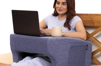Frido Lap Desk Pillow | Portable Computer Table & Laptop Lap Desk for Sofa, Bed, Floor