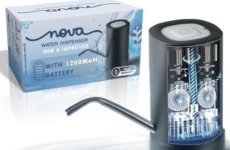 GetSetNova Automatic Electric Water Dispenser Pump for 20 Litre Bottle Portable Water Pump