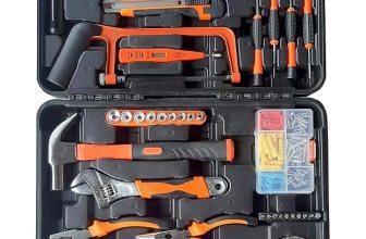 IBELL TB145-9, 145 Piece Socket Wrench Auto Repair Tool Combination Package Mixed