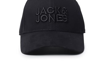 Jack&Jones Men’s Cotton Baseball Cap with Adjustable Closure