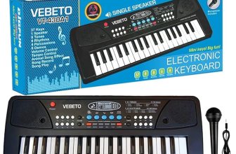 Kids Piano Keyboard with Mic (1 Year Warranty)