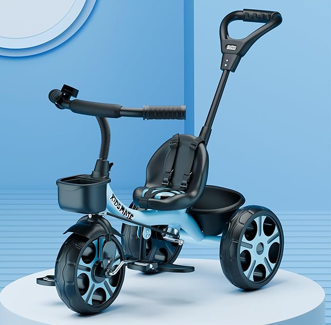 Latest Deal On Kidsmate Junior Tricycle for Kids with Parental Control - Dealsified