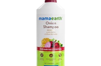 Mamaearth Onion Shampoo for Hair Growth and Hair Fall Control