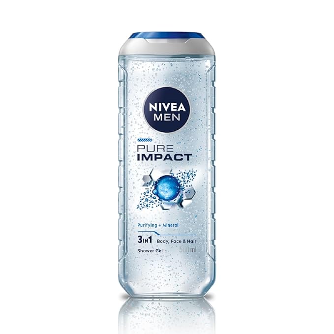 Latest Deal On NIVEA MEN Pure Impact 500ml Body Wash - Dealsified