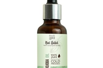 Nat Habit Cold Pressed 100% Pure Jojoba Oil for Skin & Hair