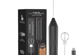 Nova Milk Frother Rechargable Coffee Frother Milk & Beater