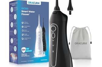 ORACURA® Smart Water Flosser® OC150 LITE with 150ml water tank capacity Black